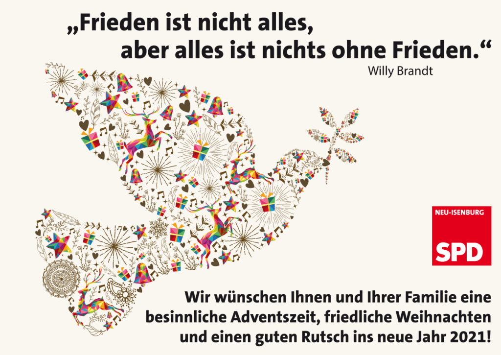 Weihnachtsgrüße 2020 › SPD NeuIsenburg